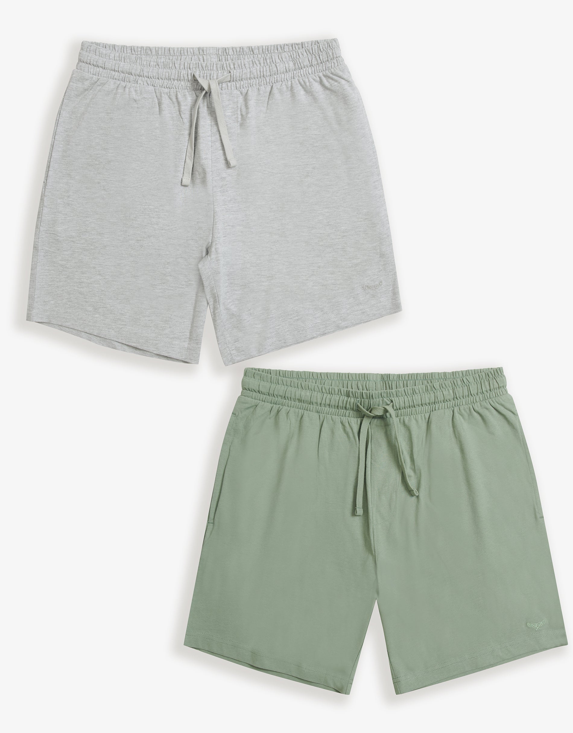 Core Essentials Lounge Shorts Grey Marle