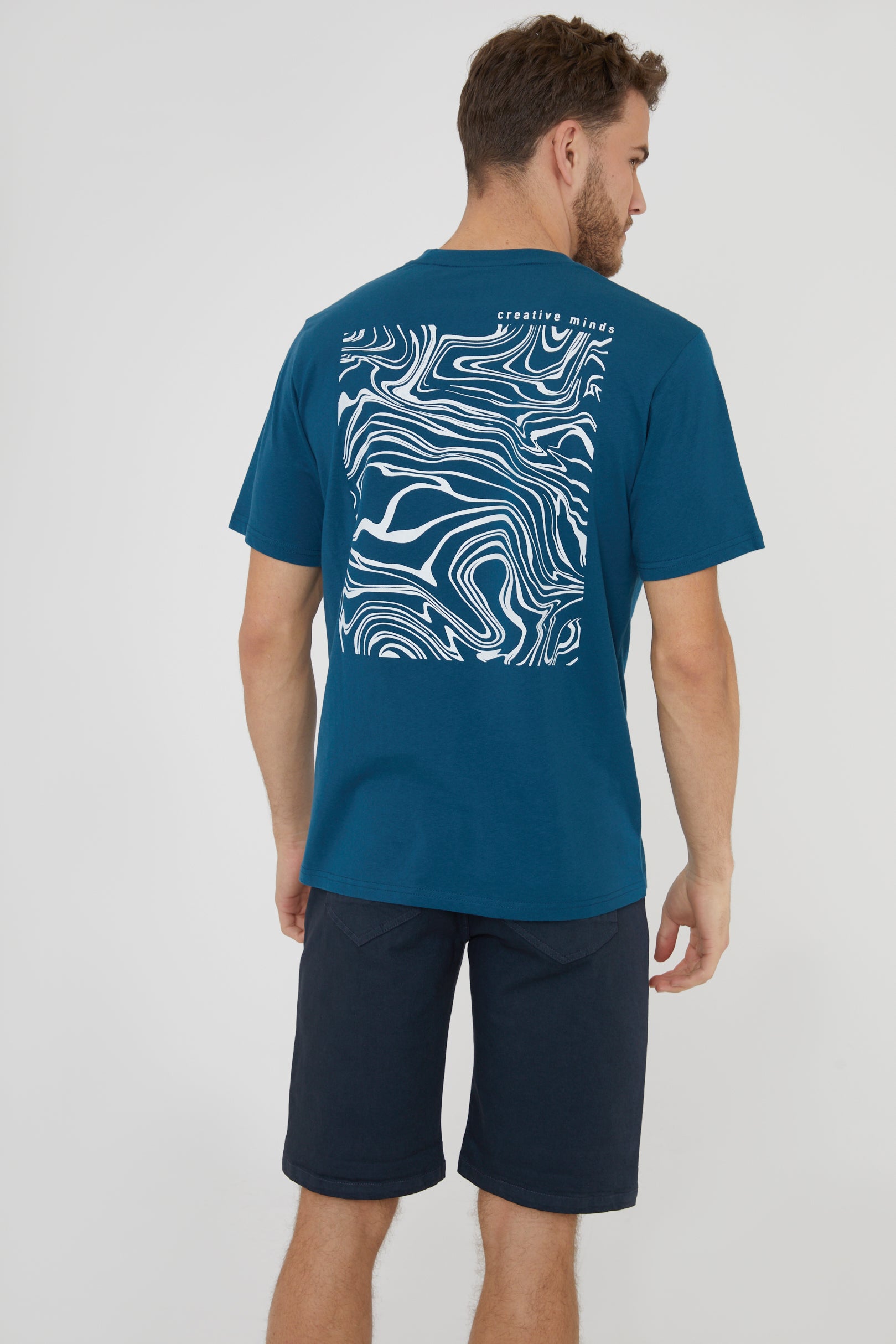 Artwork T-Shirt - Harbour Blue main image 1