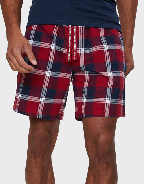 Mens red hot sale cotton shorts