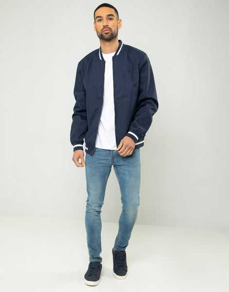 Lightweight Bomber Jacket — Neo Blue