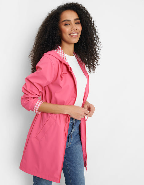 Pink mac outlet jacket