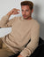 Stone Crew Neck Knitted Jumper