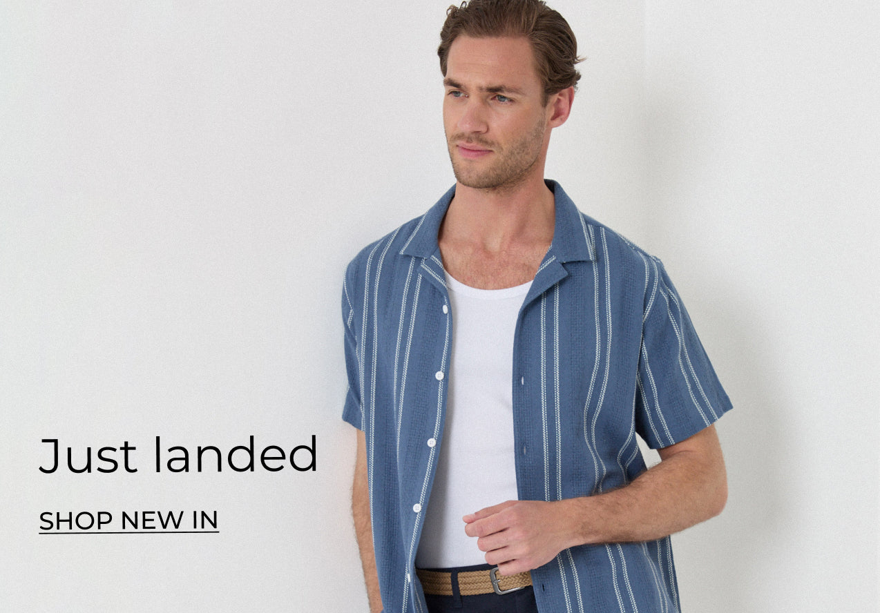 Menswear Just Landed. Shop New In