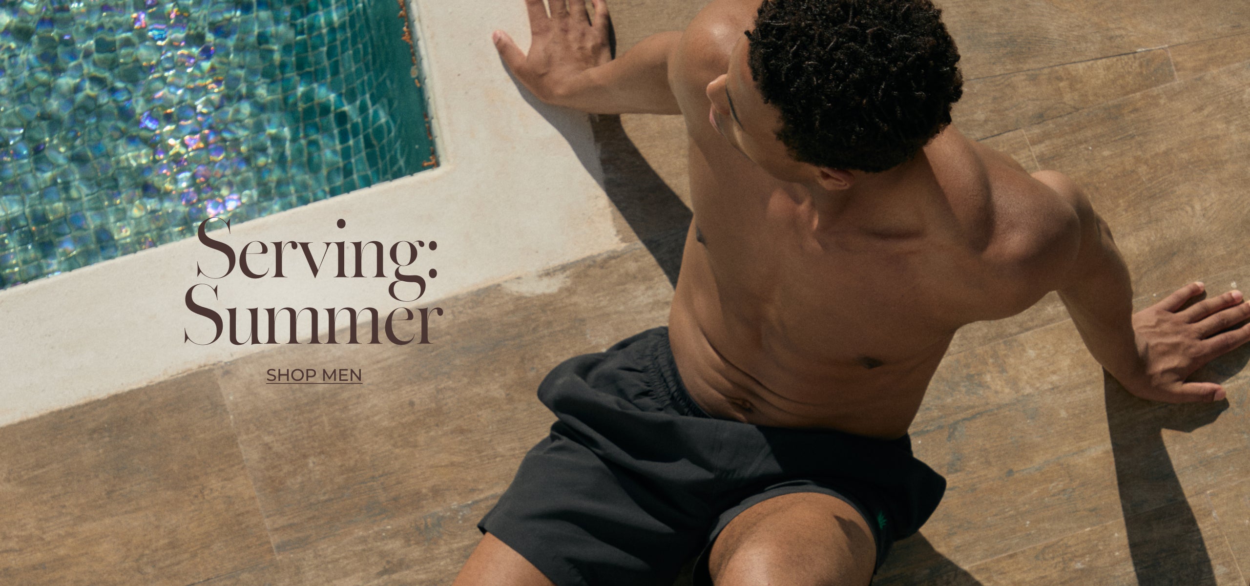 Menswear Summer Edit Banner (Desktop)