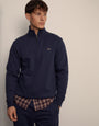 Navy Quarter Zip Sweatshirt