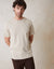 Stone Ottoman Textured T-Shirt