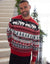 Red Fairisle Knitted Christmas Jumper