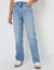 Light Wash Wide Straight Leg Jeans