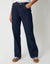 Indigo Wash Wide Straight Leg Jeans