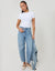 Light Wash Barrel Leg Jeans