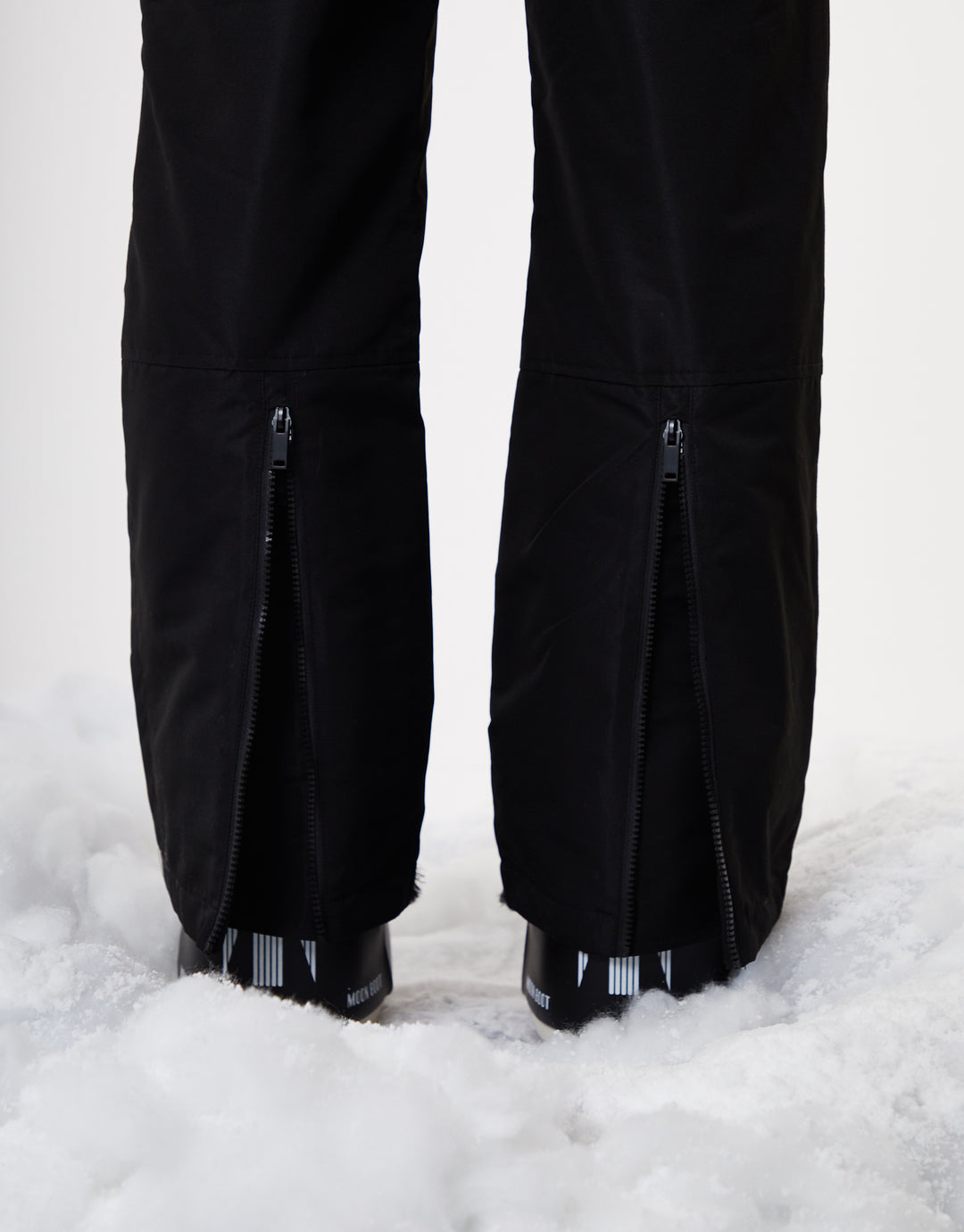 Black Padded Ski Pants