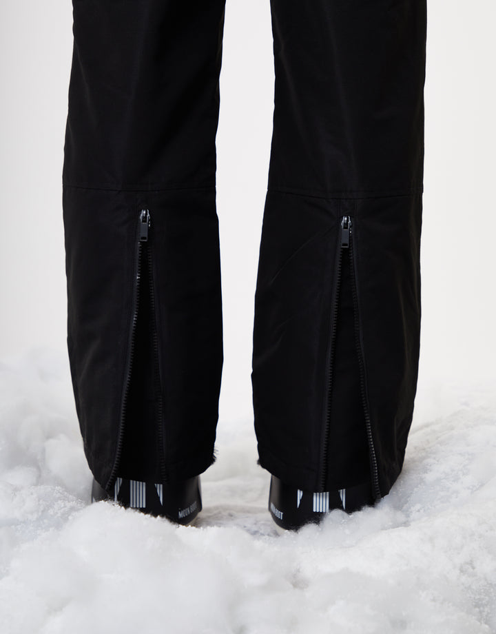 Black Padded Ski Pants