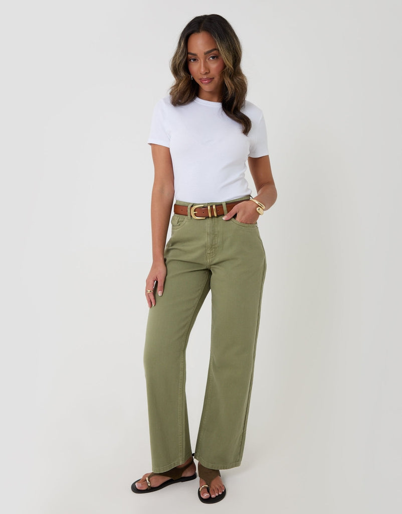 Straight Leg Jeans