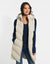 Petite Stone Longline Padded Gilet