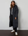 Charcoal Grey Maxi Puffer Jacket
