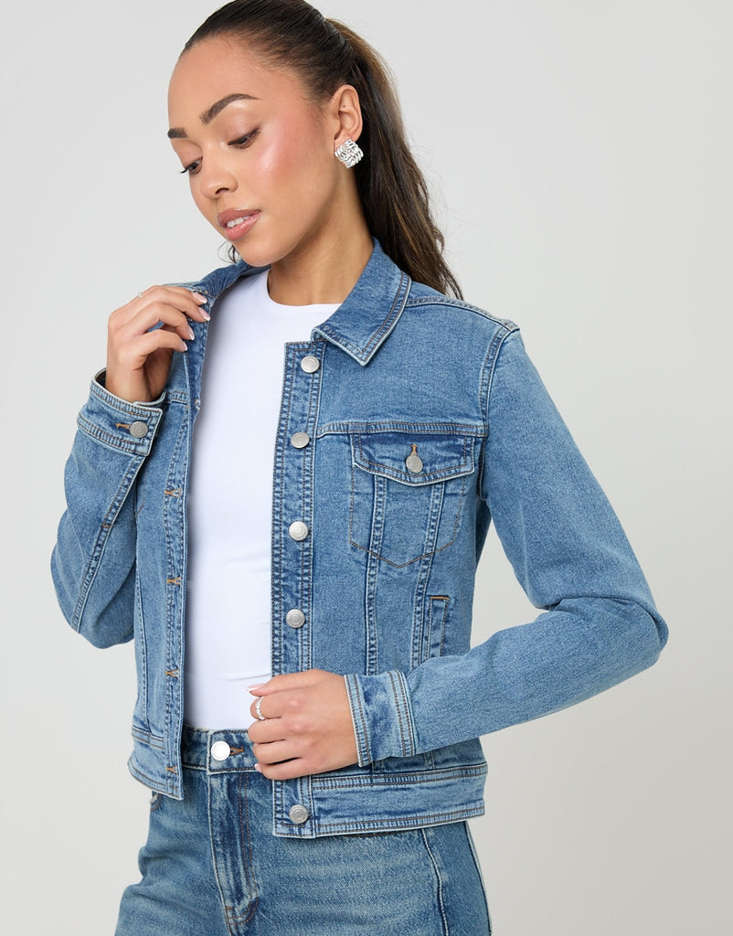 Denim Jacket Mid Wash