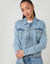 Denim Jacket in Light Blue Wash