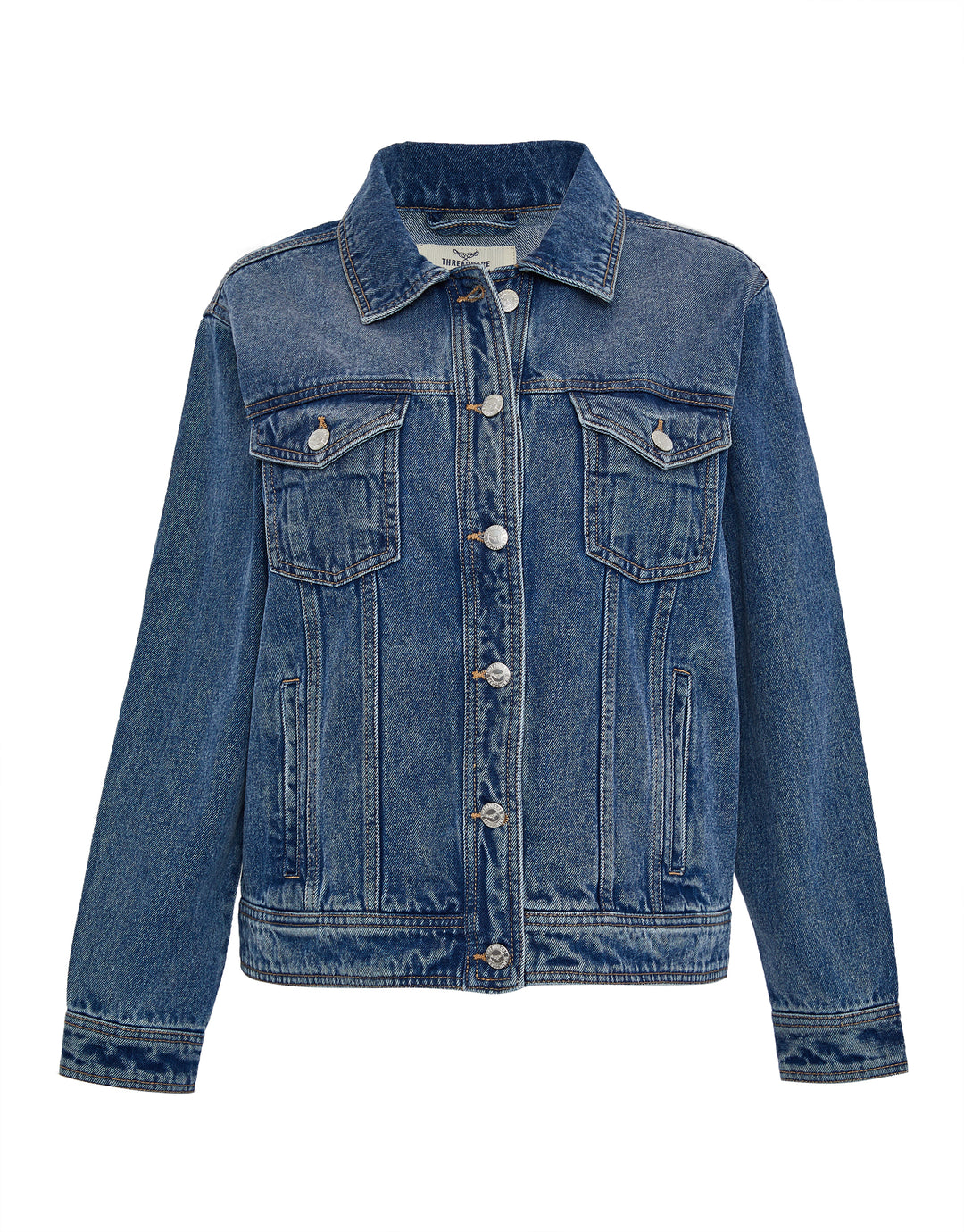 Mid Wash Classic Denim Jacket