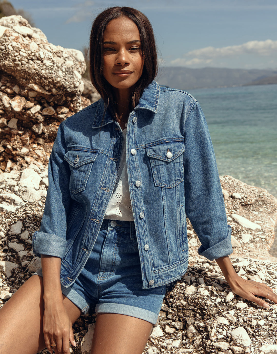 Mid Wash Classic Denim Jacket