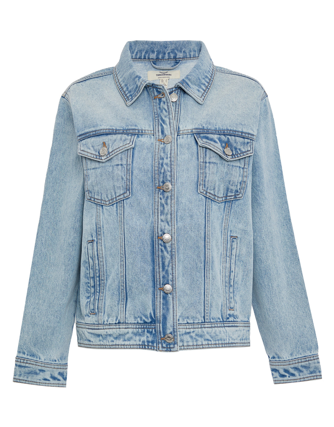 Light Wash Classic Denim Jacket