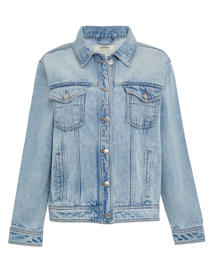 Light Wash Classic Denim Jacket