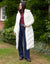 Cream Padded Maxi Coat