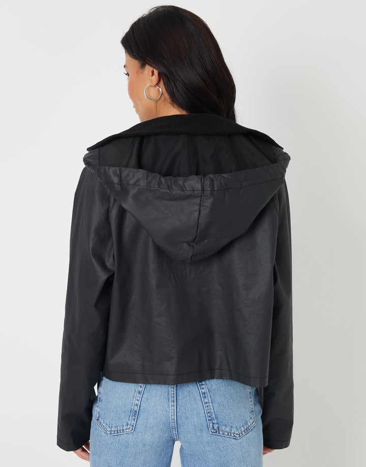 Black Waxed Jacket