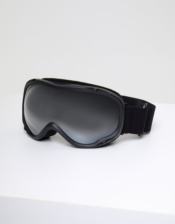 Black Ski Goggles