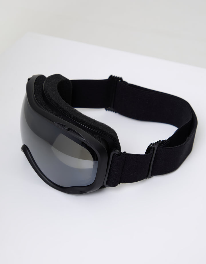 Black Ski Goggles