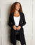 Black Knitted Coatigan