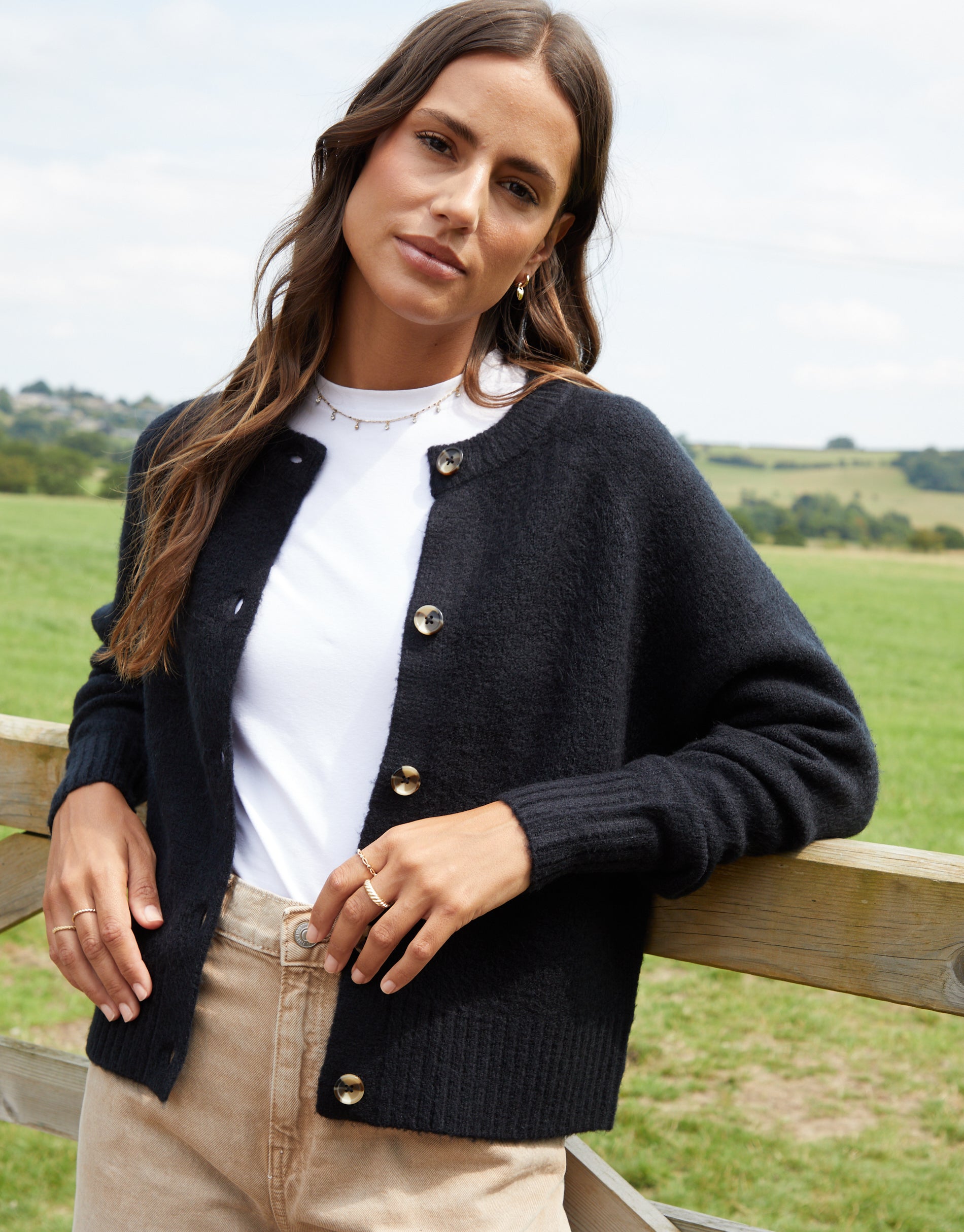 Women s Cardigans Zip up Hooded Cardigan Threadbare