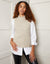 Beige Knitted Vest