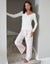 Pink Long Sleeve Check Pyjamas (2-Piece Set)