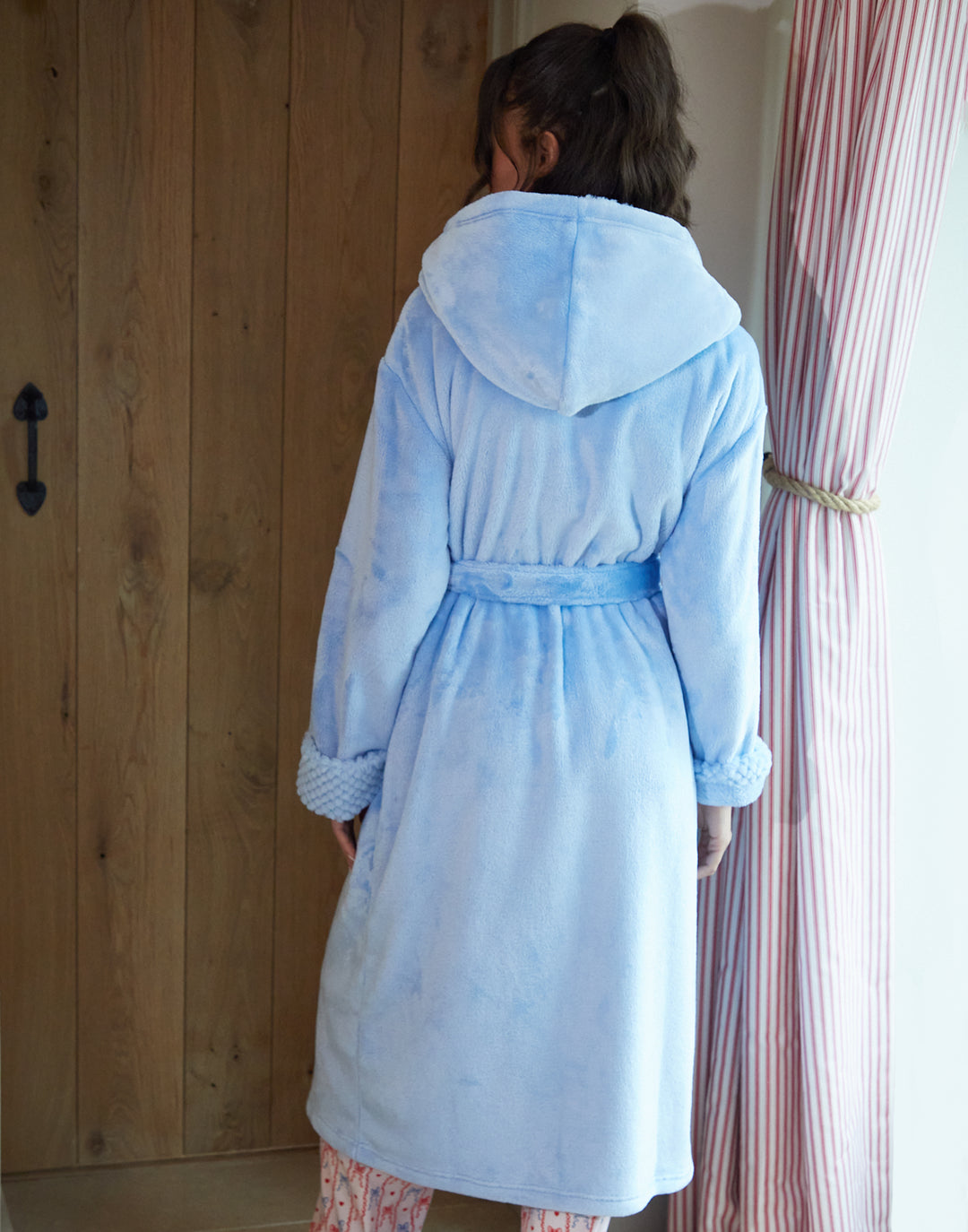 fur lined dressing gown Buy Threadbare Red Cosy Faux Fur Trim Dressing Gown from Next USA
