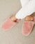 Pink Faux Fur Mule Slippers