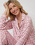 Pink Check Long Button-Through Pyjamas (2-Piece Set)