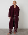Berry Red Borg Dressing Gown