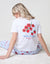 Tomato Print Pyjama Set in White Stripe
