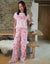 Pink Paris Graphic Print Pyjamas (2-Piece Set)