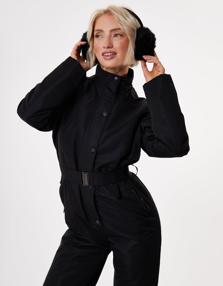 Black Ski Jumpsuit