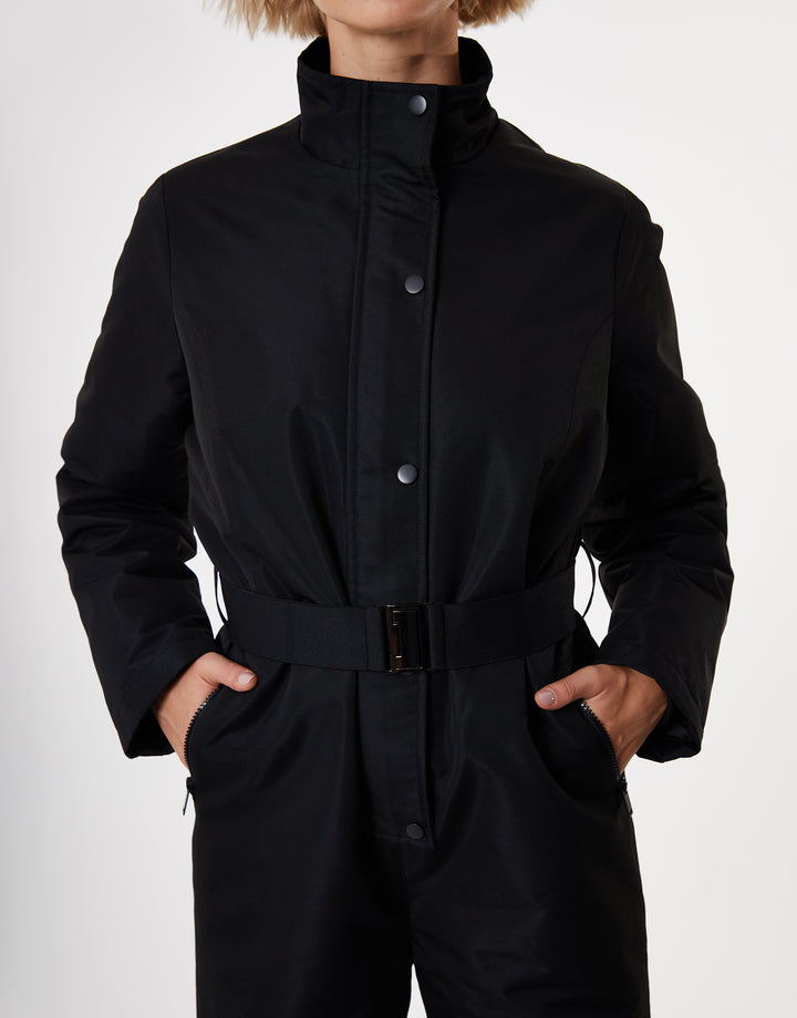 Black Ski Jumpsuit