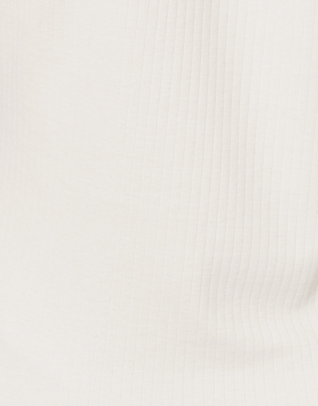 Cream Ribbed Jersey Button Up Cardigan