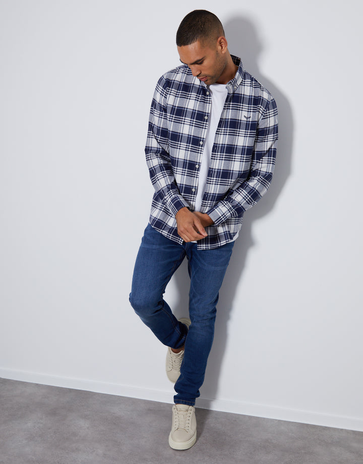 Mid Wash Skinny Fit Jeans