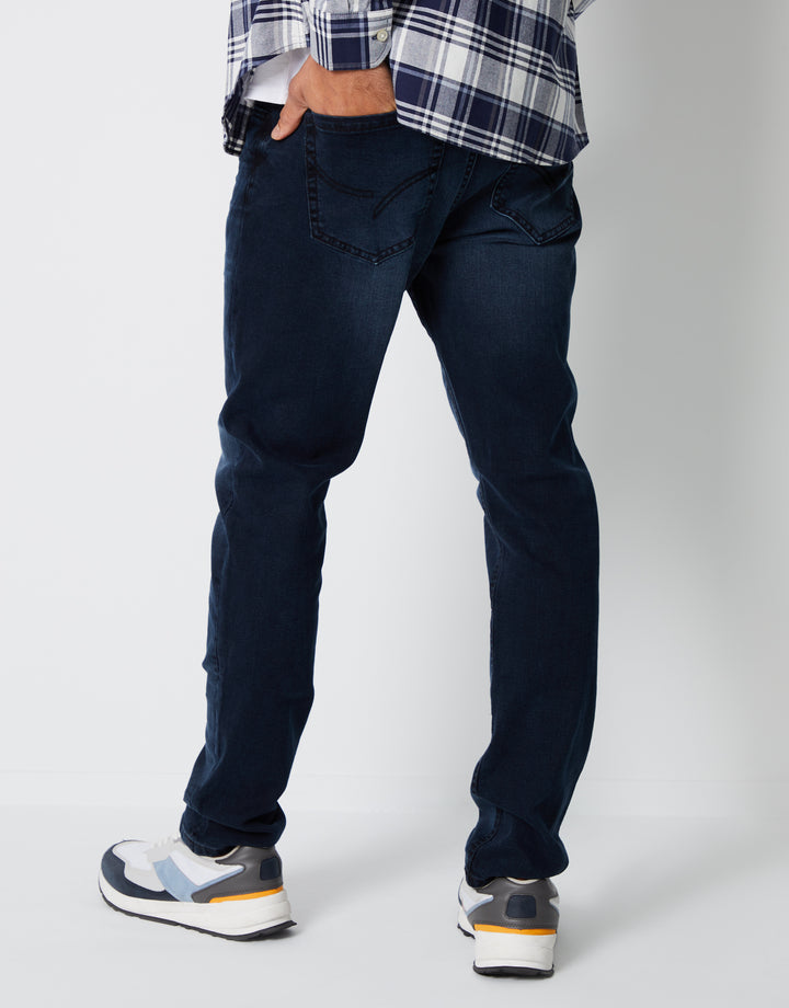 Ink Wash Slim Fit Jeans