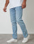 Slim Fit Jeans in Bleach Wash