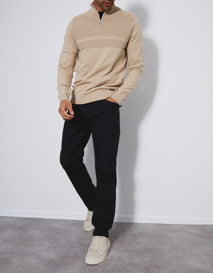 Black Straight Leg Jeans