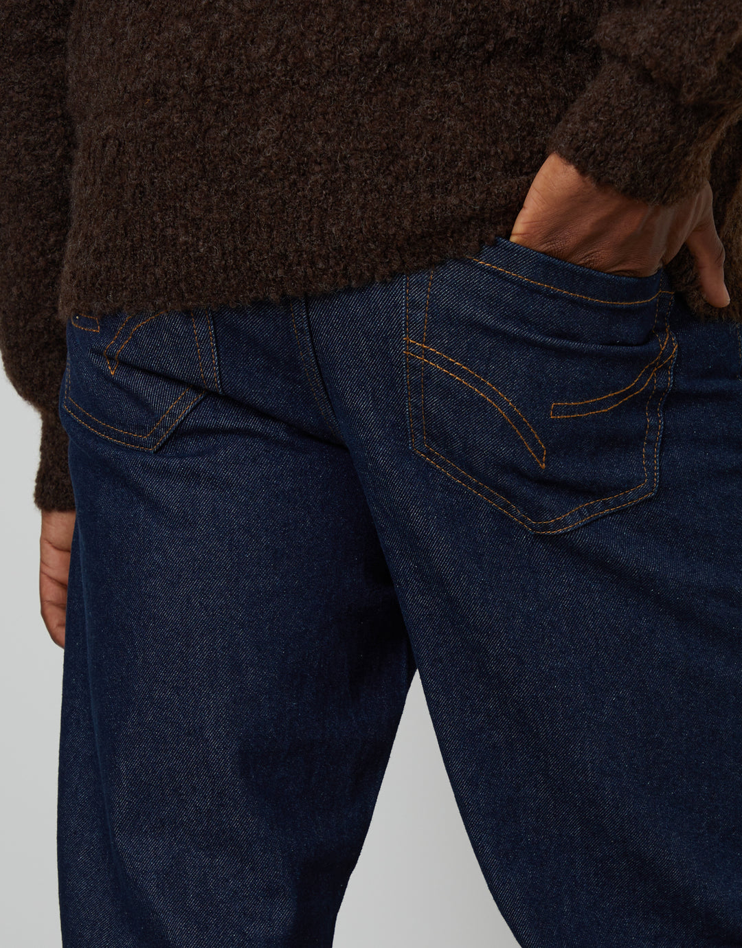 Rinse Wash Straight Leg Jeans