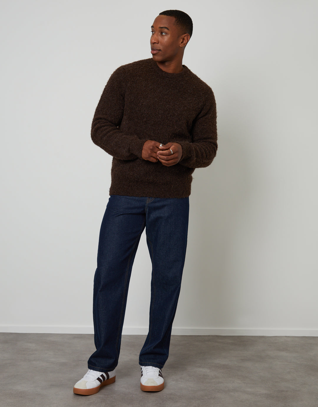 Rinse Wash Straight Leg Jeans