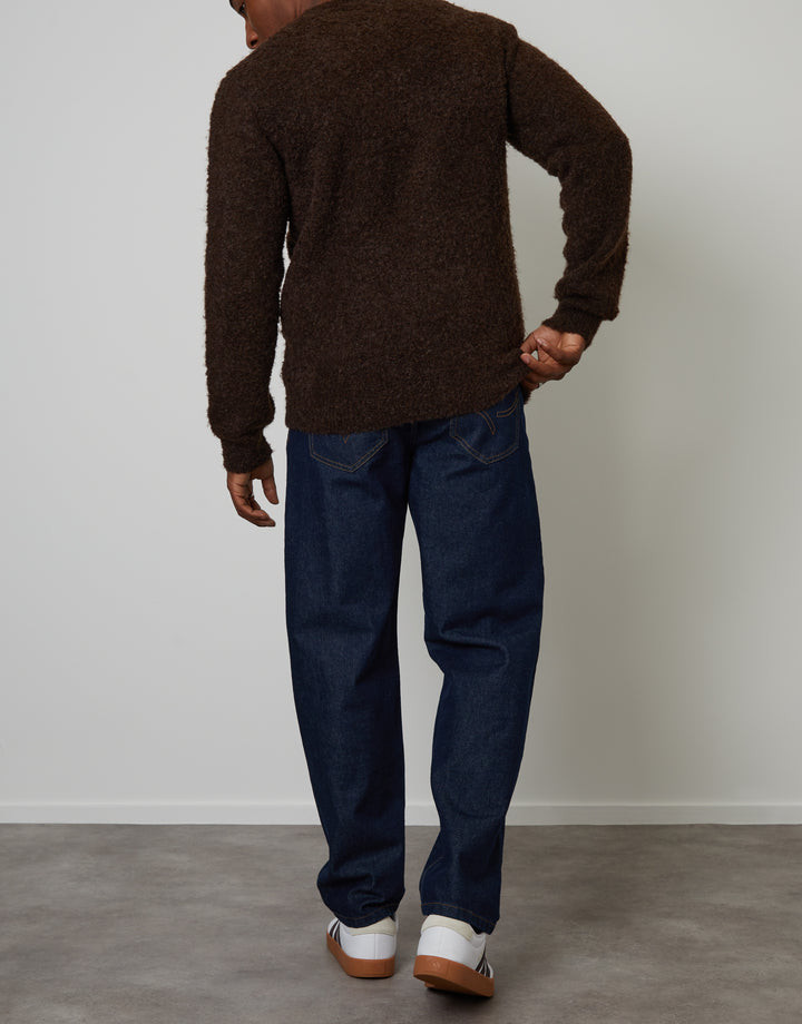 Rinse Wash Straight Leg Jeans