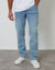 Straight Leg Jeans in Bleach Wash